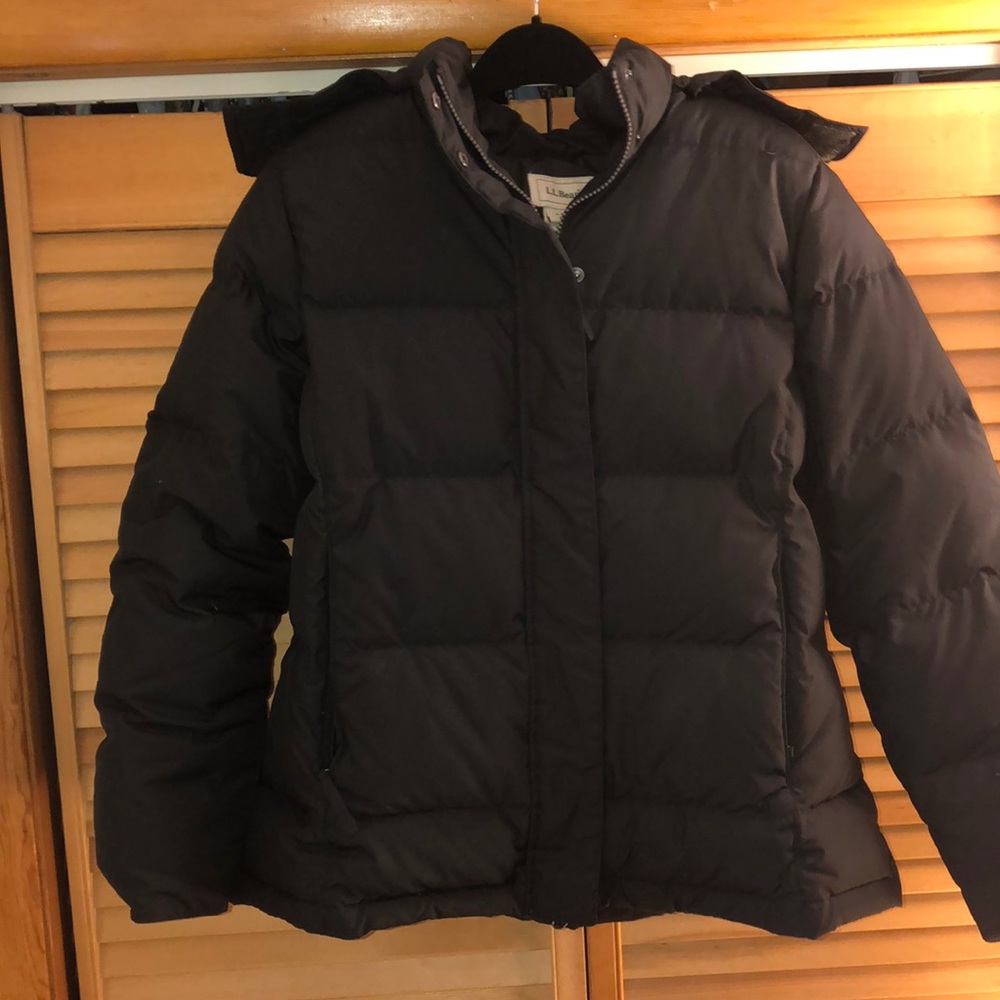 LL Bean Black Jacket